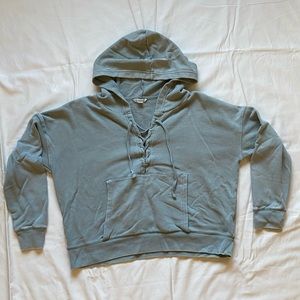American Eagle Outfitters Women’s Lace Up Hoodie